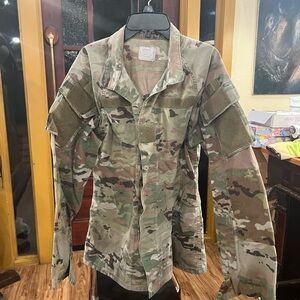Camouflage Military uniform top